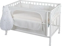Roba BEISTELLBETT Wei&szlig; 66x79.5x126 cm