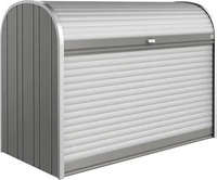 Biohort ROLLLADENBOX Grau, Silber 190x136x97 cm