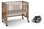 tiSsi Beistellbett Sophie, Buche, Holz, Buche, massiv, 94x46x42 cm,