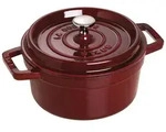 Staub Topf, Bordeaux, Metall, Kochen, T&ouml;pfe, Schmort&ouml;pfe