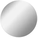 Mid.you Wandspiegel, Glas, rund, 80x80x3 cm, Spiegel, Wandspiegel