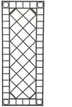 Gardenson Rankhilfe, Schwarz, Metall, 4x42x115 cm, Dekoration, Fr&uuml;hlingsdeko
