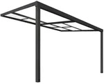 Home Deluxe Terrassen&uuml;berdachung, Anthrazit, Kunststoff, 390x272x295 cm,