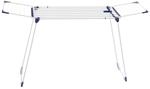 Leifheit Standtrockner, Blau, Wei&szlig;, Kunststoff, 117.5x7x56.3 cm, ausziehbar,