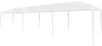 vidaXL Partyzelt, Wei&szlig;, Kunststoff, 300x255x900 cm, Sonnenschutz & Sichtschutz,