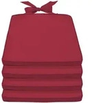 Beautissu Stuhlkissen, Rot, Textil, 40x45 cm, Wohntextilien, Kissen, Sitzkissen