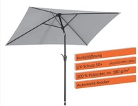 Schneider SONNENSCHIRM Silber 210x228x130 cm