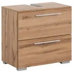 Mid.you Waschbeckenunterschrank Schildmeyer Carlos, Eiche, Metall, 1 Schublade(n)