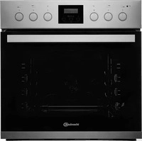 Bauknecht HERDSET Schwarz, Edelstahl 59.5x59.5x56.6 cm, Energieeffizienzklasse: A