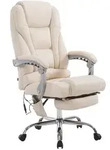 CLP Chefsessel, Creme, Metall, 68x118x64 cm, Arbeitszimmer, B&uuml;rost&uuml;hle, Chefsessel