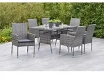 Gardenson Gartenset, Grau, Metall, Kunststoff, 13-teilig, Uni, F&uuml;llung: