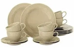 Seltmann Weiden Kaffeeservice, Beige, Keramik, 18-teilig, Rund, 24x18.1x43 cm, Essen