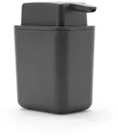 Brabantia Sp&uuml;lmittelspender Sink Side, Dunkelgrau, Kunststoff, 10x11.5x6 cm,