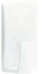 Tesa Klebehaken Powerstrips, Wei&szlig;, Kunststoff, eckig, 3.2x6x2 cm, Garderobe,
