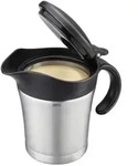 Gefu Sauciere, Schwarz, Edelstahl, Metall, Kunststoff, 500 ml, 11.5x14.1x17.5...