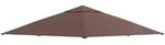 Outsunny Pavillondach, Braun, Kunststoff, 295x1x298 cm, Sonnen- & Sichtschutz,