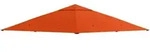 Outsunny Pavillondach,, Orange, Kunststoff, 295x1x298 cm, Sonnen- & Sichtschutz,