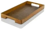 AdHoc Tablett Serve, Holz, Akazie, Walnuss, 31x5x60 cm, Tischkultur & Servieren,