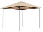 Quick Star Ersatzdach, Beige, Textil, 297x1x297 cm, Sonnen- & Sichtschutz, Pavillons