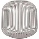 Blomus Laterne Lito, Taupe, Metall, oval, 27 cm, Dekoration, Windlichter &...