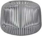 Blomus Laterne Lito-Xs, Grau, Metall, bauchig, 10 cm, Dekoration, Windlichter &