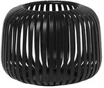 Blomus Laterne Lito-Xs, Schwarz, Metall, bauchig, 10 cm, Dekoration, Windlichter &
