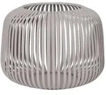 Blomus Laterne Lito-Xs, Taupe, Metall, bauchig, 10 cm, Dekoration, Windlichter &