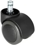 Mid.you Drehstuhlrolle, Schwarz, Metall, Kunststoff, 5-teilig, 5.1x6x5 cm,