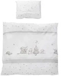 Roba Kinderbettw&auml;sche, Taupe, Textil, Tiere, Rechteckig, 80x80 cm, Schlafen,
