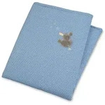 Sterntaler Schmusedecke Emmi, Hellblau, Textil, Esel, 100x75x1 cm, Schlafen, Kuscheln