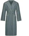 Bugatti Bademantel Tizian, Grau, Textil, Uni, ISO 9001, Fkt, Made in Austria,