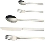 Echtwerk Besteckset, Silber, Metall, 30-teilig, ergonomischer Griff, rostfrei,