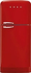 SMEG K&Uuml;HL-GEFRIER-KOMBINATION Rot 79.6x192.1x80.5 cm, Energieeffizienzklasse: E