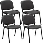 CLP Besucherstuhl, Grau, Metall, 53x83x53 cm, Arbeitszimmer, Besucherst&uuml;hle