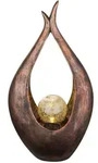 Globo Solarleuchte, Klar, Glas, 13x50x26.5 cm, Lampen & Leuchten, Au&szlig;enbeleuchtung,