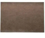 ASA Tischset Vegan Leather, Braun, Kunststoff, rechteckig, 46x33 cm, abwischbar,
