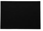 ASA Tischset Vegan Leather, Schwarz, Kunststoff, rechteckig, 46x33 cm, abwischbar,