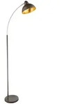 Globo Bogenleuchte Gildo, Rost, Metall, 23x155x50 cm, CE, Flexarm, Zugschalter,