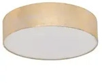 Eglo Deckenleuchte Viserbella, Gold, Champagner, Metall, Textil, rund,rund,...