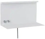 Paulmann Led-Wandleuchte Jarina, Wei&szlig;, Metall, rechteckig,rechteckig, 35x20 cm,