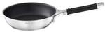 R&ouml;sle Bratpfanne Silence Pro, Schwarz, Edelstahl, Metall, 2,2 L, rund, breiter