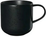 ASA Kaffeebecher Coppa Kuro, Schwarz, Keramik, Uni, 400 ml, 9.5 cm, Kaffee & Tee,