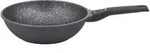 GSW Wokpfanne Easy Click, Schwarz, Metall, 3,8 L, mit Dampfablass,