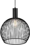 Nordlux H&auml;ngeleuchte Aver, Schwarz, Metall, 45.5 cm, Lampen & Leuchten,