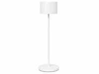 Blomus Led-Tischleuchte, Weiß, Metall, 33.5 cm, 3-fach schaltbar, Lampen & Leuchten,