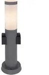 Globo Wegeleuchte Boston, Opal, Kunststoff, 45 cm, Lampen & Leuchten,