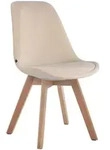CLP Stuhl, Creme, Holz, 48x84x55 cm, Esszimmer, St&uuml;hle, Esszimmerst&uuml;hle,
