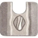 Grund Wc-Vorleger Jewel, Taupe, Textil, Streifen, rechteckig, 50x55 cm,...