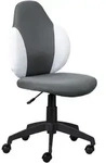 Mid.you Jugenddrehstuhl Interlink Jessi 99803488, Wei&szlig;, Dunkelgrau, Kunststoff,