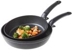 Fissler Pfannenset Adamant&reg; Comfort, Schwarz, Metall, 2-teilig, Made in Germany,